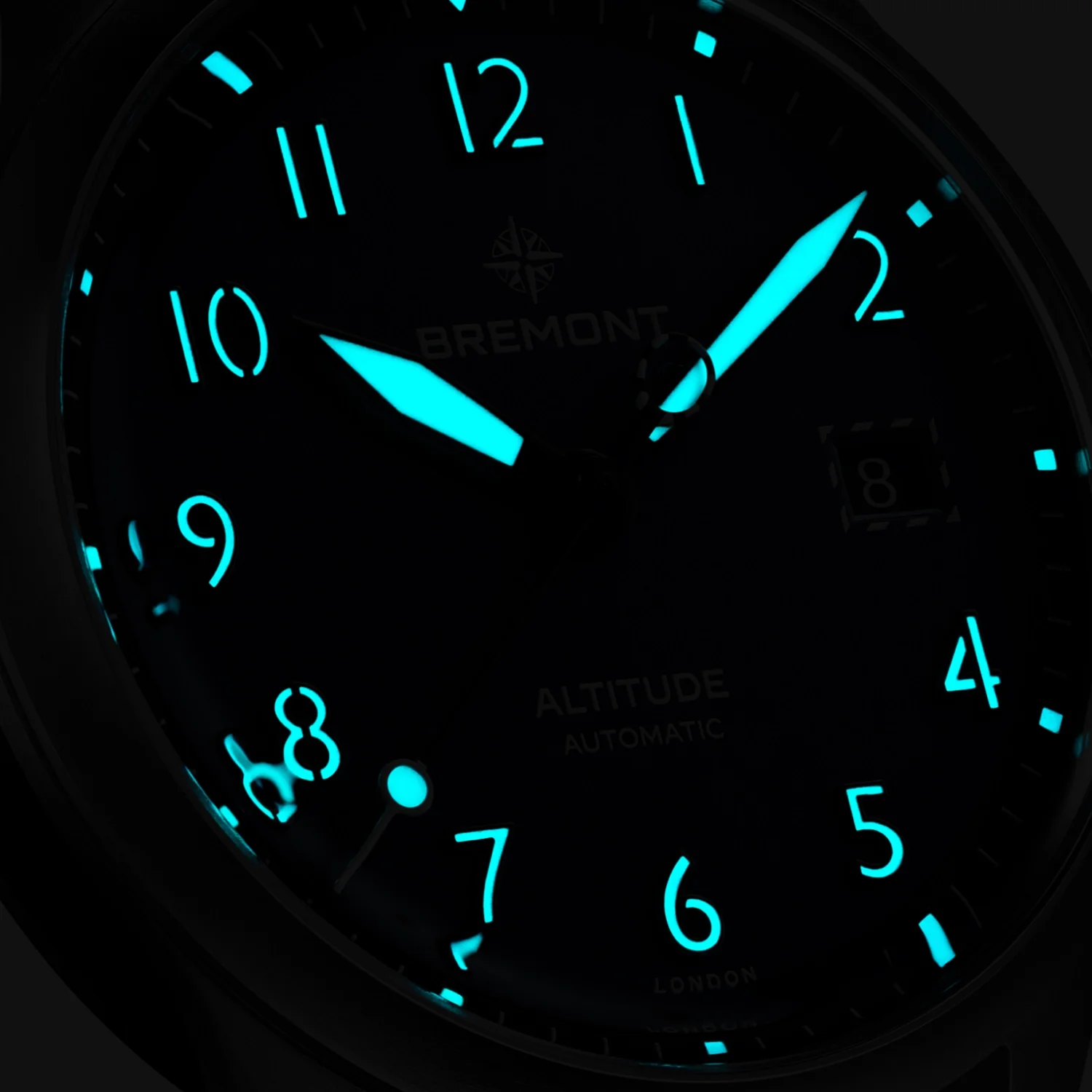 Altitude 39mm Blue Dial Leather Strap - Image 5