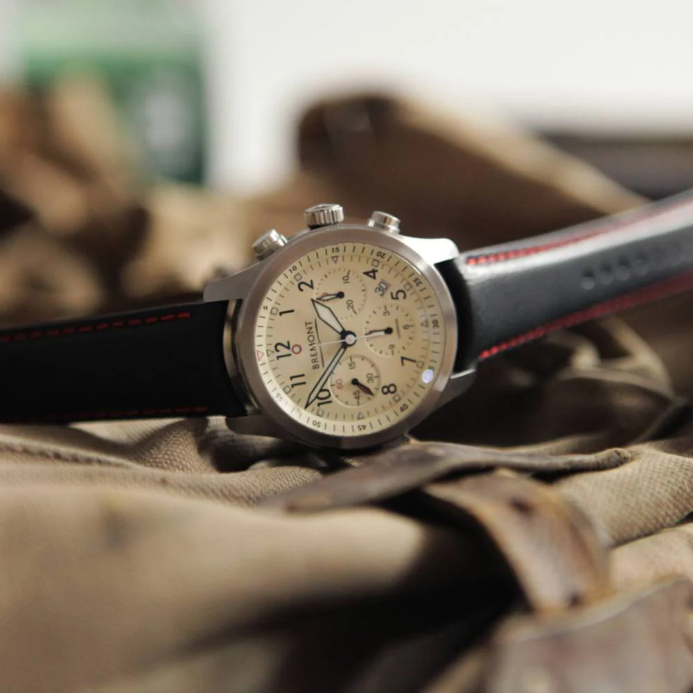 Leather Strap - Black/Red - Image 4