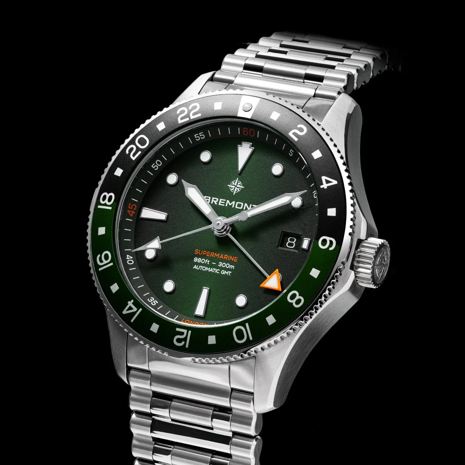 Supermarine 300M GMT, 'Tundra' Green - Image 3