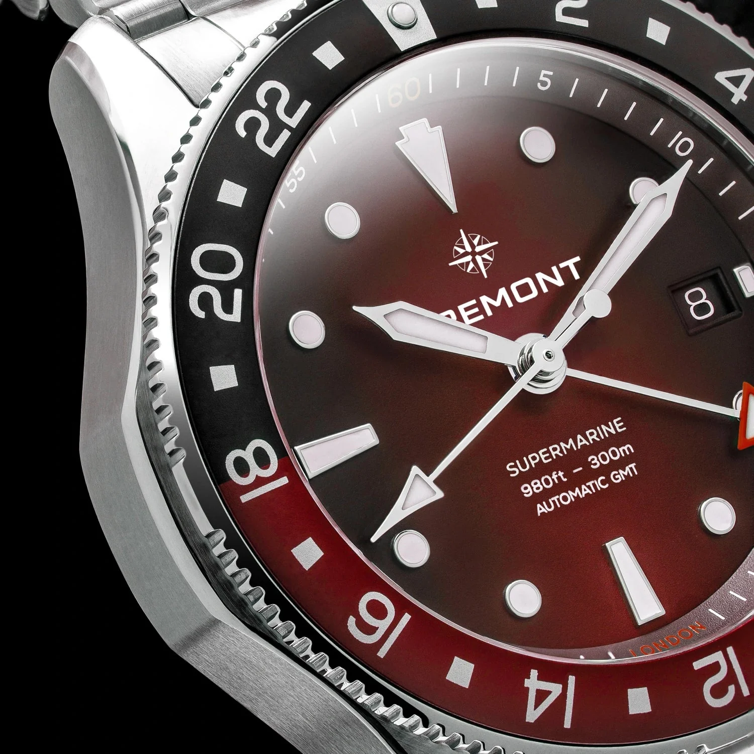 Supermarine 300M GMT, 'Ember' Red - Image 6